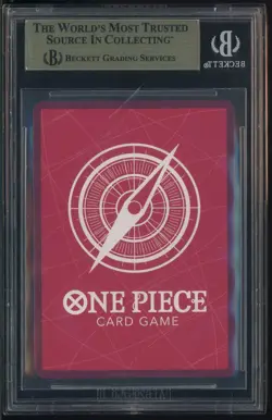 2025 ONE PIECE PROMOS BVB X ONE PIECE MATCH DAY 2025 #003 MONKEY D. LUFFY BGS 10 - Image 3