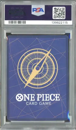 2024 One Piece EN Convention Exclusive Foil #043 Monkey D. Luffy PSA 10 GEM MINT - Image 3