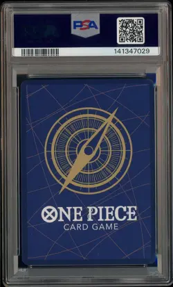 2024 One Piece EN Convention Exclusive Foil #043 Monkey D. Luffy PSA 10 GEM MINT - Image 3