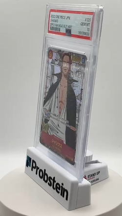 2022 One Piece Japanese OP01 Manga Alternate Art #120 Shanks PSA 10 GEM MINT - Image 2