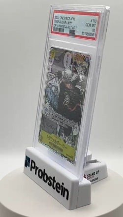 2024 One Piece Japanese OP10 Manga Alternate Art #119 Trafalgar Law PSA 10 - Image 2
