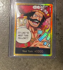 One Piece TCG English OP13 GOLD Don!! Card - Carrying On His Will - Image 1