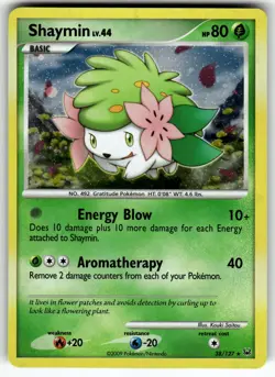 Shaymin - 38/127 (DPPt Platinum) 038/127 Deck Exclusives LP Pokemon Card TCG - Image 1