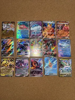 Pokemon TCG Exclusive Mixed Card Lot Of 15, ENG, JPN, KRN, CHN, Sleeved NM - Image 1