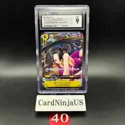 CGC MINT 9 Boa Hancock P-115 Promo Card V JUMP Limited One Piece Card game 40 - Image 1
