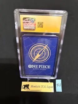 CGC PRISTINE 10 Tashigi OP12-031 Promo One Piece Card Game Flagship Battle JP - Image 2