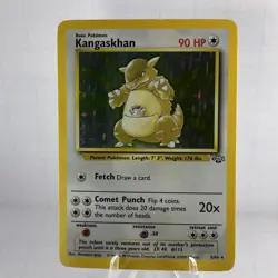 Pokemon Cards Kangaskhan 5/64 Holo Rare Jungle UNLIMITED - (LP) - Image 1