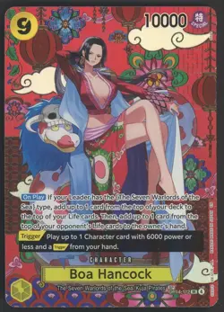 Boa Hancock [SP] OP14-112 The Azure Sea's Seven ONE PIECE Card - Image 1