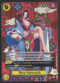 Boa Hancock [SP] OP14-112 The Azure Sea's Seven ONE PIECE Card - Image 1