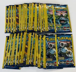 Lot of (41) Pokemon TCG XY Evolutions Mini Booster Packs 3-Cards - Image 1