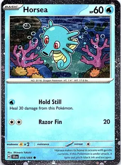 Horsea - (Cosmos Holo) Promo Miscellaneous Cards & Products 010/064 NM - Image 1