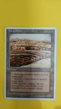 Strip Mine | 4th Edition MTG MP - Image 1