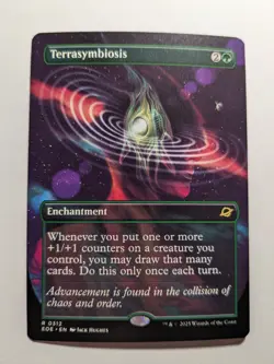 Terrasymbiosis (Borderless) Edge of Eternities Regular 312 MtG - Image 1