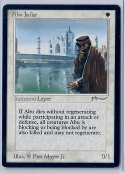 Magic the Gathering MTG Arabian Nights Abu Ja Far - Image 1
