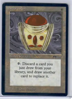 Magic the Gathering MTG Arabian Nights Jandor s Ring - Image 1