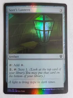 Seer's Lantern #338 Commander Legends Foil Magic the Gathering - Image 1