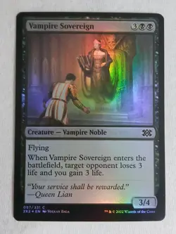 Vampire Sovereign 097 Double Masters 2022 Foil Magic the Gathering - Image 3