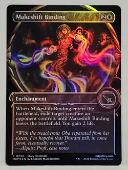 Makeshift Binding 290 (Showcase) Murders at Karlov Manor Foil - Image 1