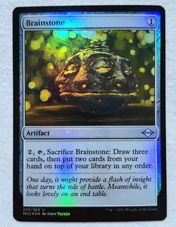 Brainstone 223/303 Foil Modern Horizons 2 Magic: The Gathering - Image 1