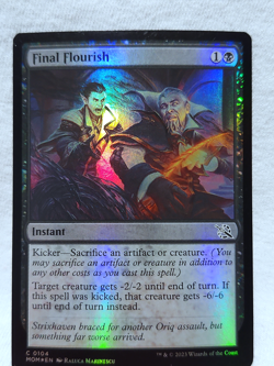 Final Flourish 104 March of the Machine Foil Magic The Gathering TCG - Image 3