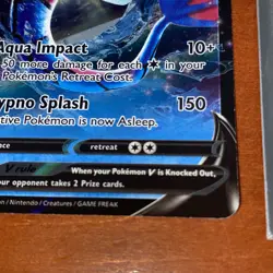 Pokemon Milotic V 043/192 Rebel Clash Sword & Shield ULTRA RARE - Image 2