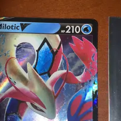 Pokemon Milotic V 043/192 Rebel Clash Sword & Shield ULTRA RARE - Image 5