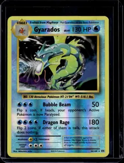 Gyarados 34/108 XY Evolutions Reverse Holo Rare 2016 (NM) / Pokemon TCG - Image 1