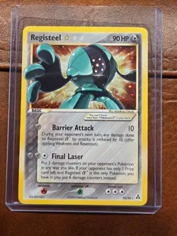 Private offer Pokemon Registeel Gold Star 92/92 EX Legend Maker Holo Ultra Rare - Image 4