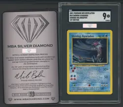 2001 Pokemon Neo Revelation Shining Holo 1st Edition #65 Shining Gyarados SGC 9 - Image 3