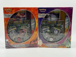 Lot of (2) Pokemon TCG SM Ultra Beast GX Premium w/ 36x Burning Shadows Packs - Image 2