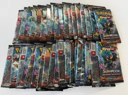 Lot of (2) Pokemon TCG SM Ultra Beast GX Premium w/ 36x Burning Shadows Packs - Image 3