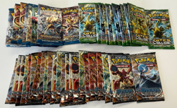 Lot of (49) Pokemon XY Packs Steam Siege Fates Collide & Breakpoint - Image 1