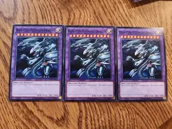 3x Blue-Eyes Ultimate Dragon SDWD-EN034 Common NM Playset x3 Yugioh - Image 1