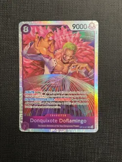 Donquixote Doflamingo SR OP10-071 Royal Blood One Piece CCG English Foil - Image 1