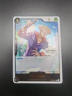 Helmeppo (Store Championship Participation Pack Vol. 2) OP03-091 One Piece - Image 1