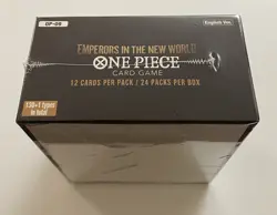 One Piece TCG English Booster Box OP-09 Emperors in the New World Sealed - Image 2