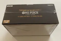 One Piece TCG English Booster Box OP-09 Emperors in the New World Sealed - Image 4