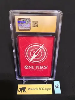 CGC PRISTINE 10 Roronoa Zoro OP01-001 Leader Manga Parallel One Piece 2022 - Image 2