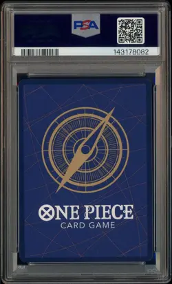 2025 One Piece OP13 EN Manga Alternate Art #119 Portgas D. Ace PSA 10 GEM MINT - Image 3
