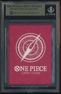 2022 One Piece Starter Deck Straw Hat Crew ST01-001 Monkey D. Luffy BGS 10 - Image 3