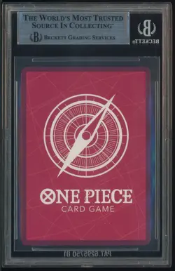 2022 One Piece Super Pre-Release Strtr Dk Straw Hat Crew Monkey D. Luffy BGS 8.5 - Image 3