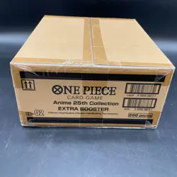 One Piece English EB-02 Anime 25th Collection Extra Booster Box Case Sealed - Image 1