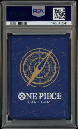 2024 One Piece EN Convention Exclusive Foil #043 Monkey D. Luffy PSA 10 GEM MINT - Image 3