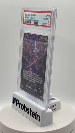 2025 One Piece EN 2nd Anniversary Set #061 Monkey D. Luffy PSA 10 GEM MINT - Image 2