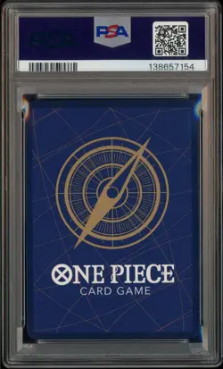 2025 One Piece EN 3rd Anniversary Treasure CP Pack #014 Monkey D. Luffy PSA 10 - Image 3