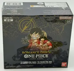 One Piece OP-01 Romance Dawn Booster Box BLUE BOTTOM English NEW SEALED - Image 1