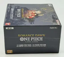 One Piece OP-01 Romance Dawn Booster Box BLUE BOTTOM English NEW SEALED - Image 4