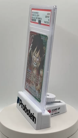 2022 One Piece OP01 Romance Dawn #003 Monkey D. Luffy Alternate Art PSA 10 - Image 2