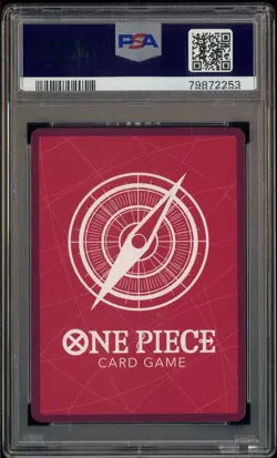 2022 One Piece OP01 Romance Dawn #003 Monkey D. Luffy Alternate Art PSA 10 - Image 3
