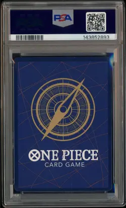 One Piece OP-13 Carrying On His Will #119 Portgas.D.Ace Wanted Poster PSA 10 - Image 3
